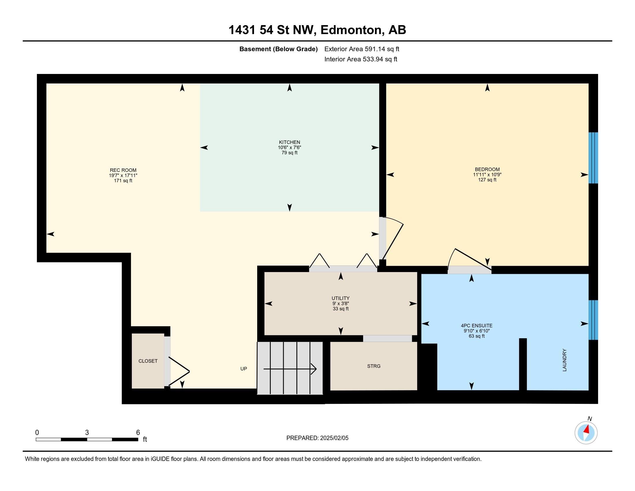      1431 54 ST NW , Edmonton,  ,T6L 3K5 ;  Listing Number: MLS E4420838