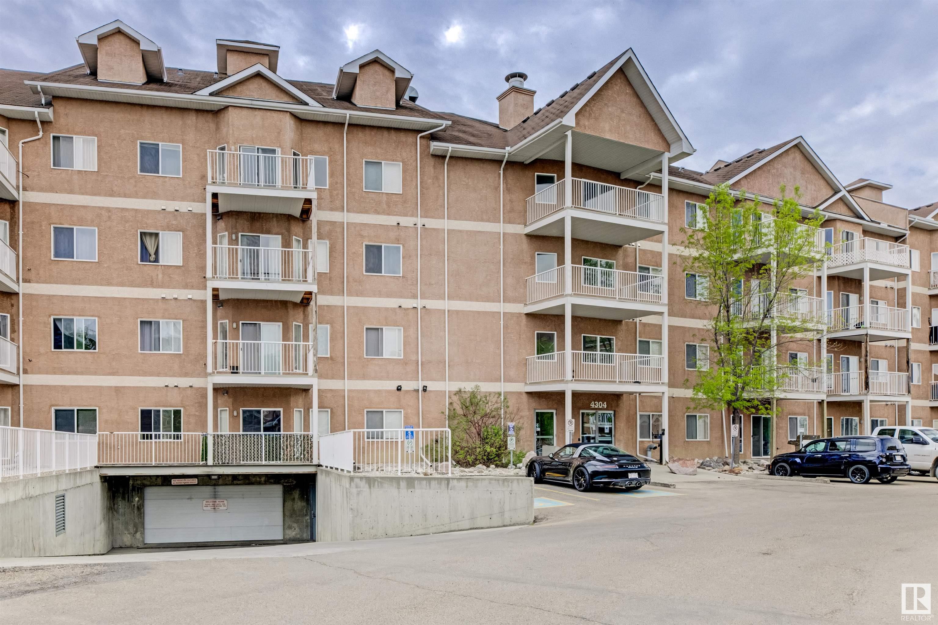 Spacious 2 beds, 2 FB  main floor unit with recently installed flooring. Next to the Clareview LRT station and Manning Drive. This unit has in-suite stacked washer & dryer, 9' ceilings, underground parking (#56), south facing balcony.
