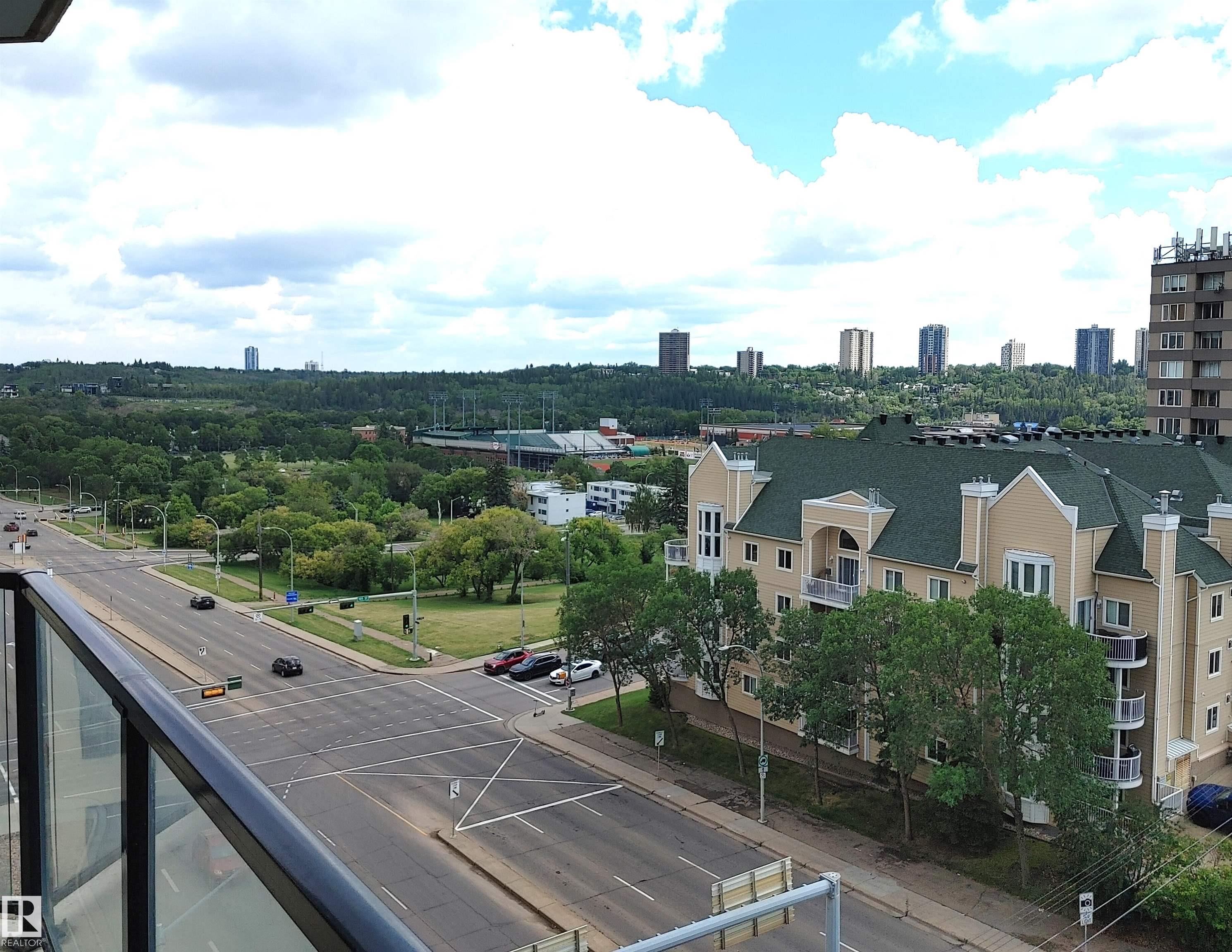 STUNNING RIVER VALLEY VIEWS | 2 BED, 2 BATH CONDO IN RIVER VISTA | AVAILABLE IMMEDIATELY  IMMACULATE & MODERN 1000 FT CONDO in the heart of River Vista, just steps from the Legislative Grounds, LRT station, downtown, and Edmonton's breathtaking River Valley!  * 2 Bedrooms / * 2 Bathrooms / * Central A/C / * Gas BBQ hookup on HUGE south-facing balcony / * Heated, secure underground parking / * Top-floor fitness/common room / *In-suite laundry / * Hardwood floors & stainless steel appliances /  Enjoy a bright and open layout with large south-facing windows offering stunning river valley views. Ideal location for professionals or anyone looking for downtown living with nature at your doorstep.  * Available Immediately / * $2,000/month ? 1-Year Lease / *18+ Age Restricted Building