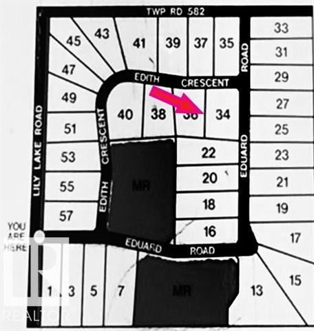 58121 Lily Lake- 34 Edith Road, Braun Village, Rural Sturgeon County 