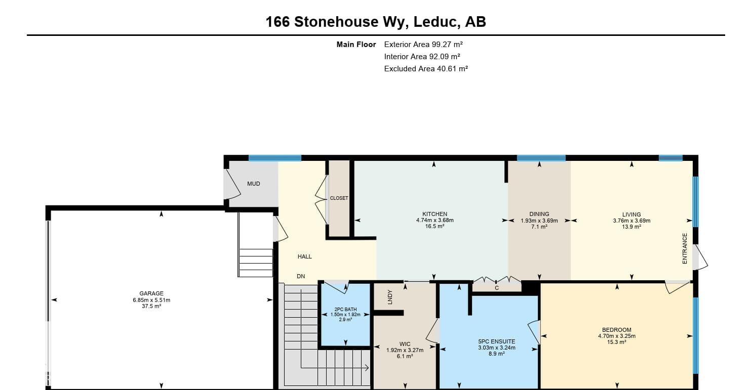 Photo 3 at 166 Stonehouse Way, Southfork, Leduc