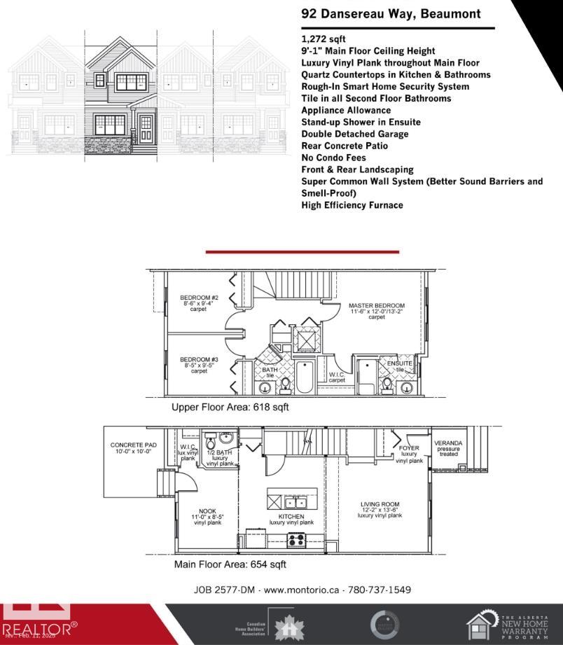 Photo 9 at 92 Dansereau Way, Dansereau Meadows, Beaumont