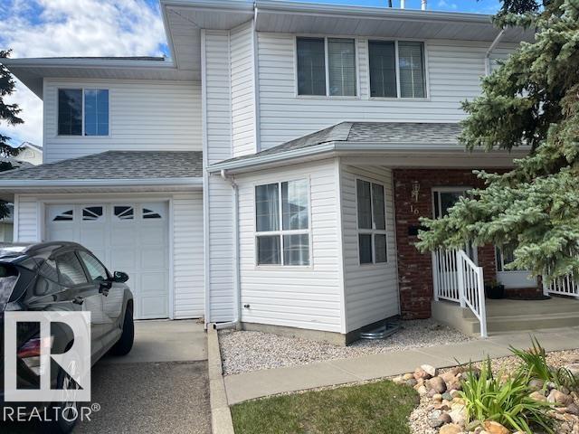 This sought after townhouse in Tawa could be the perfect family home. It originally had 4 bedrooms but was altered to have 2 large bedrooms and one smaller. A jack & jill style 4 pce. Washroom has entrance to the master as well as to the rest of the upstairs. The main floor boasts a comfy family room as well as a living area off the kitchen with sliding glass doors to a 10?x11? deck. The kitchen has attractive stainless appliances and solid cabinetry.  A 2pce. bath finishes off the main floor. Downstairs is another entertainment as well as a games room, and laundry area. New furnace & hot water tank installed in 2024. The outside grounds are very attractive and well maintained. Brand new windows installed in September 2025. And talk about amenities-just steps to the LRT, Grey Nuns Hospital, endless shopping & restaurants, schools and job opportunities. You can feel the love in this community.