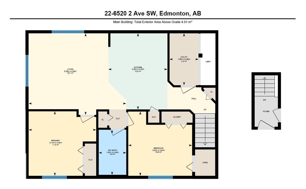 Photo 19 at 22 - 6520 2 Avenue SW, Charlesworth, Edmonton