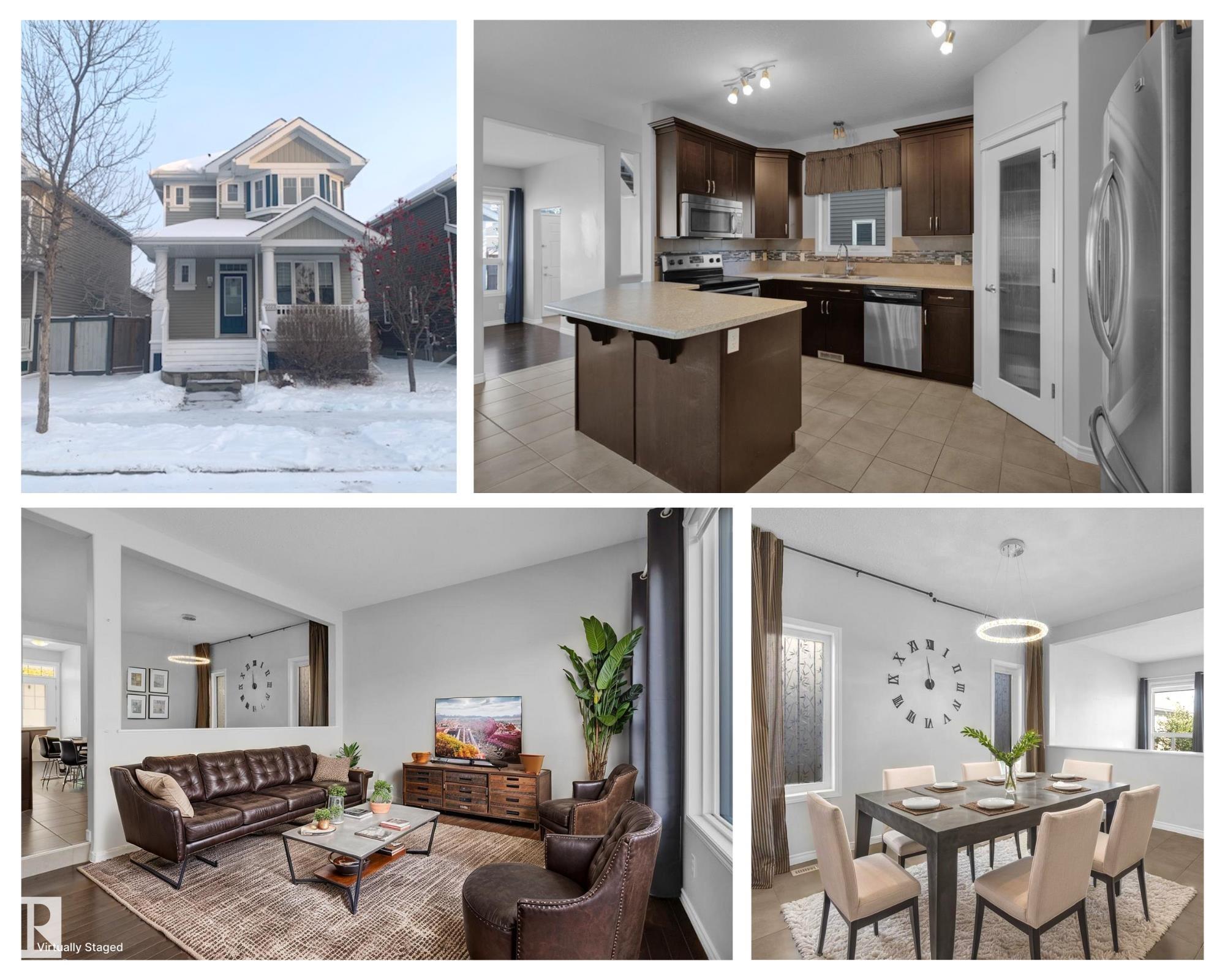 One of the most spacious layouts available in Lake Summerside popular Daytona Condorde plan. Freshly painted front porch is an ideal place to sit & relax. Great & functional layout with front office. Expandable dining area will be perfect for family gatherings and the island eating bar is great for entertaining. Backyard is perfect for a BBQ on the deck and can inspire your green thumb or space for pets & kids to play. The bedrooms are spacious including the Primary Bedroom with bay window & large walk in closet.Top floor laundry is so convenient! Storage loft above your double detached garage is great for freeing up space in your garage. Enjoy your staycation lifestyle living in Lake Summerside with year round lake & beach club activities. Active living with the option of pickle ball or tennis, beach volleyball, basketball, swimming, kayaking or SUP + skating or ice fish on the lake in the winter...bring up to five friends to enjoy with you! Quick possession. some photos have been virtually staged.