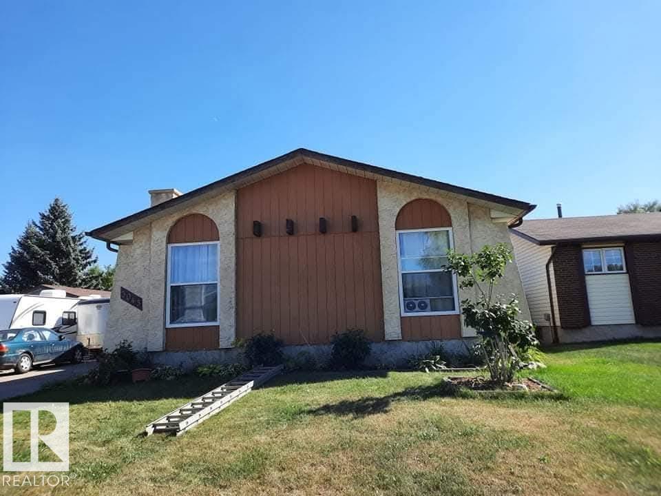 Welcome to 3043-142av.Charming bungalow in the heart of Clareview. Main level has 3 bedrooms , 2 baths incl. a 2 piece ensuite spacious eat in Kitchen c/w oak cabinets stainless steel appliances and ample natural light. Downstairs is a large rec room another 3 piece bath and 2 additional rooms for office or bedroom. the large yard is fenced and has a large double detached heated garage c/w internet and phone .Upgrades include kitchen appliances, washer/dryer, shingles and hot water tank. close to shopping, schools,