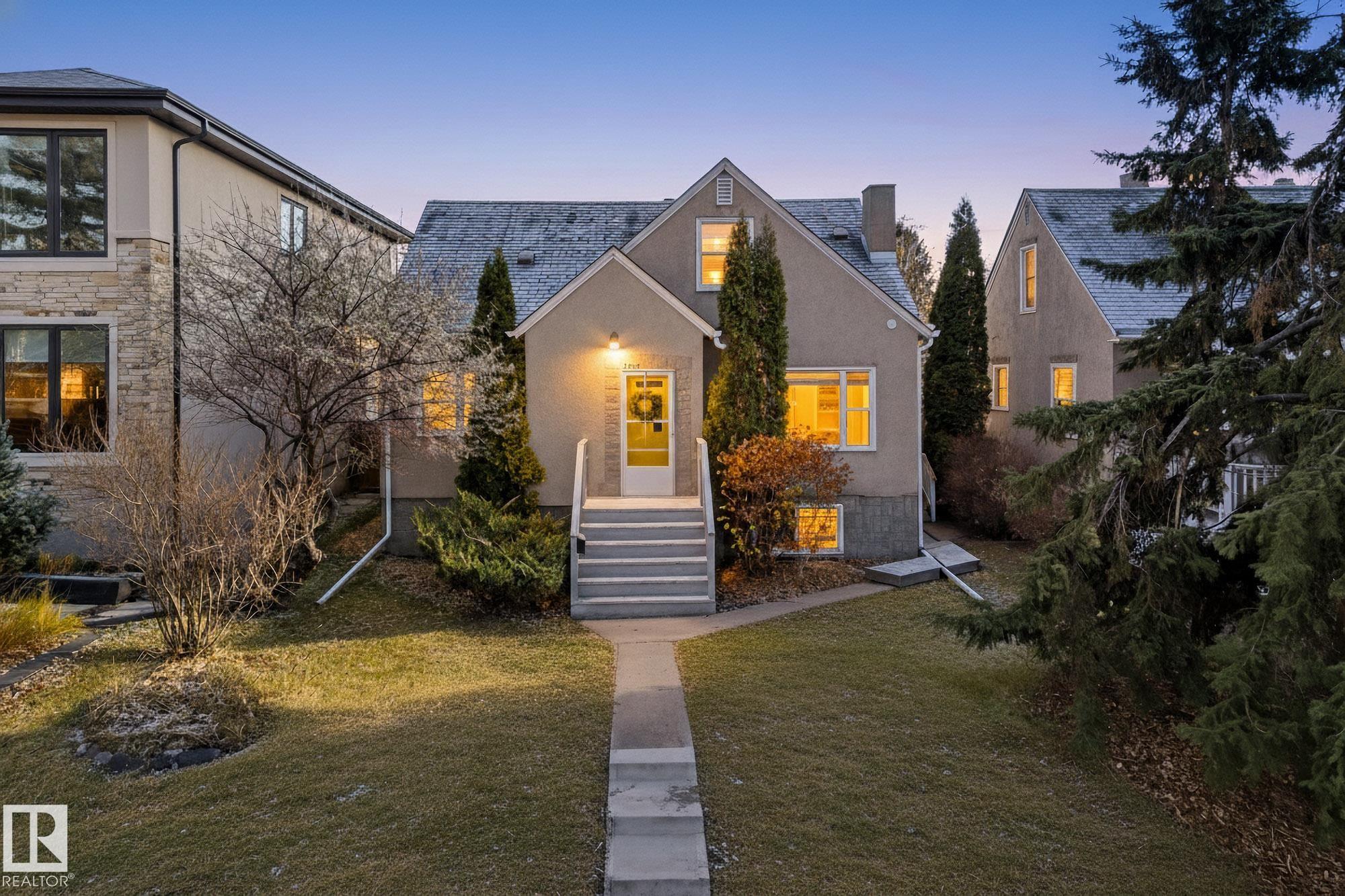 Immaculate in MCKERNAN! Investors and Lovers of McKernan/Belgravia! Here is the perfect opportunity to own property in walking distance the U of A, LRT, River Valley & Whyte Ave! True separate Entrance & 2nd Kitchen!  On a quiet, leafy street in Mckernan stands a home that always seems to smile, with its 4 warm bedrooms & 2.5 baths, a welcoming kitchen & dining nook with adjoining sitting room that carries the kind of character & charm you can't quite put into words - only feel the moment you step inside. 2 full size apple trees guard the yard, wine climbs the rear fa�ade, producing delicious grapes, shared between the owner of the home & the birds. A single garage & a tidy little shed sit neatly at the edges of the property, ready to hold bikes, tools, & the bits and pieces of everyday life. It is the kind of place that doesn't just hold people - it welcomes you, nourishes you, a home that is your sanctuary, your safe haven, your hideaway in one of the most coveted neighbourhoods of Edmonton.