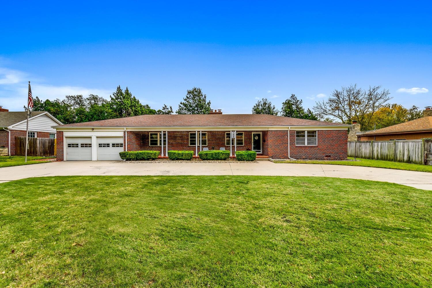 This is "IT", The "ONE".... Welcome Home!! This all brick ranch is located in one of East Wichita's 