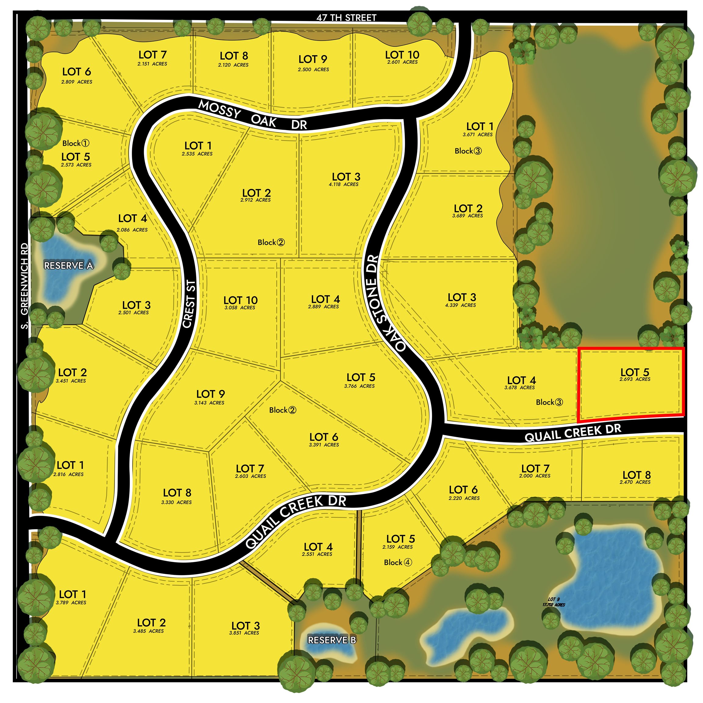 Photo of Lot 5 Block 3 Quail Creek Dr in Derby, KS