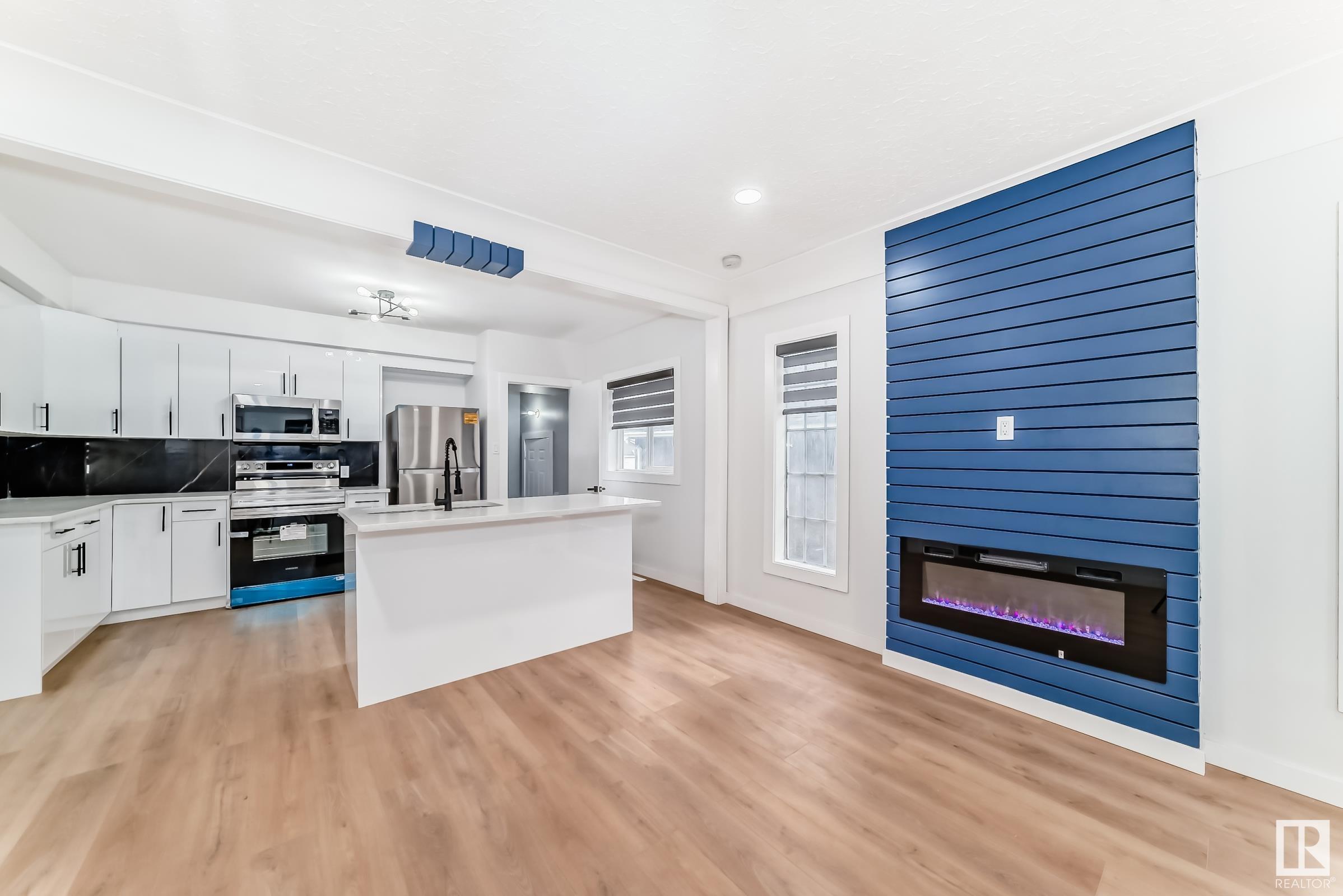 **Fully renovated Investment Home in Montrose, Edmonton!** Discover the perfect blend of comfort and investment potential with this beautifully renovated raised bungalow nestled on a tranquil no-exit street in the heart of Edmonton. This charming property is just steps away from parks, providing an ideal setting for families and outdoor enthusiasts alike. Step inside to find a thoughtfully designed layout featuring 2 beds + 2 beds & 2 full baths, making it a versatile home that suits both living and investing goals. With not one, but two fully equipped kitchens & separate entrance this home offers  flexibility, perfect for multigenerational living. Recent modern renovations elevate the home's appeal, while brand new electrical and plumbing installations ensure peace of mind for years to come. Outside, you'll find a refreshed exterior accented by a newly installed garage door, enhancing curb appeal while ensuring you have convenient parking options. Large lot and double detached garage complete this home.