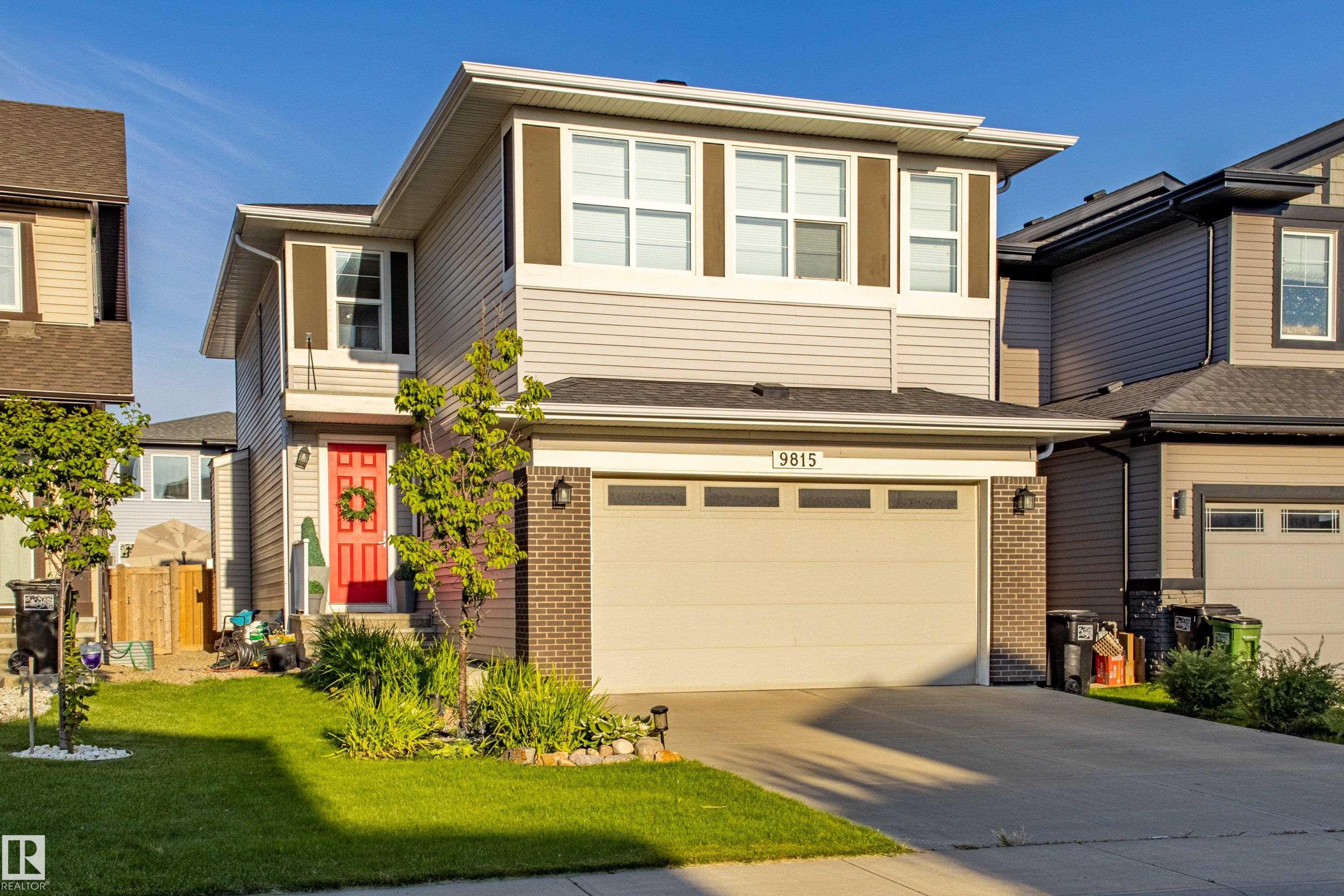 Well maintained 2-storey home offering 2425sqft plus a fully finished basement. Located in a quiet & family-friendly neighbourhood, this home features 5 bedrooms & 3.5 baths, providing ample space for growing families or guests. Main floor showcases a well-designed bright & open kitchen with Quartz countertops, tile backsplash, S/S appliances, a walk through pantry & large island that overlooks the spacious living room which boasts a gas fireplace. Convenient 2pce powder room & Den perfect for home office completes the main level. Upstairs you'll find 4 spacious bedrooms, including primary suite with a 5pce ensuite & an additional 4pce main bath plus a laundry room. Large bonus room provides extra space for a play area or media room. Fully finished basement adds even more living space, with a 5th bedroom, a 4pce bathroom & versatile rec room. Home has Central A/C. High end Hunter Douglas blinds. Enjoy outdoor living in the fully fenced yard, ideal for kids, pets & outdoor entertaining. Close to schools