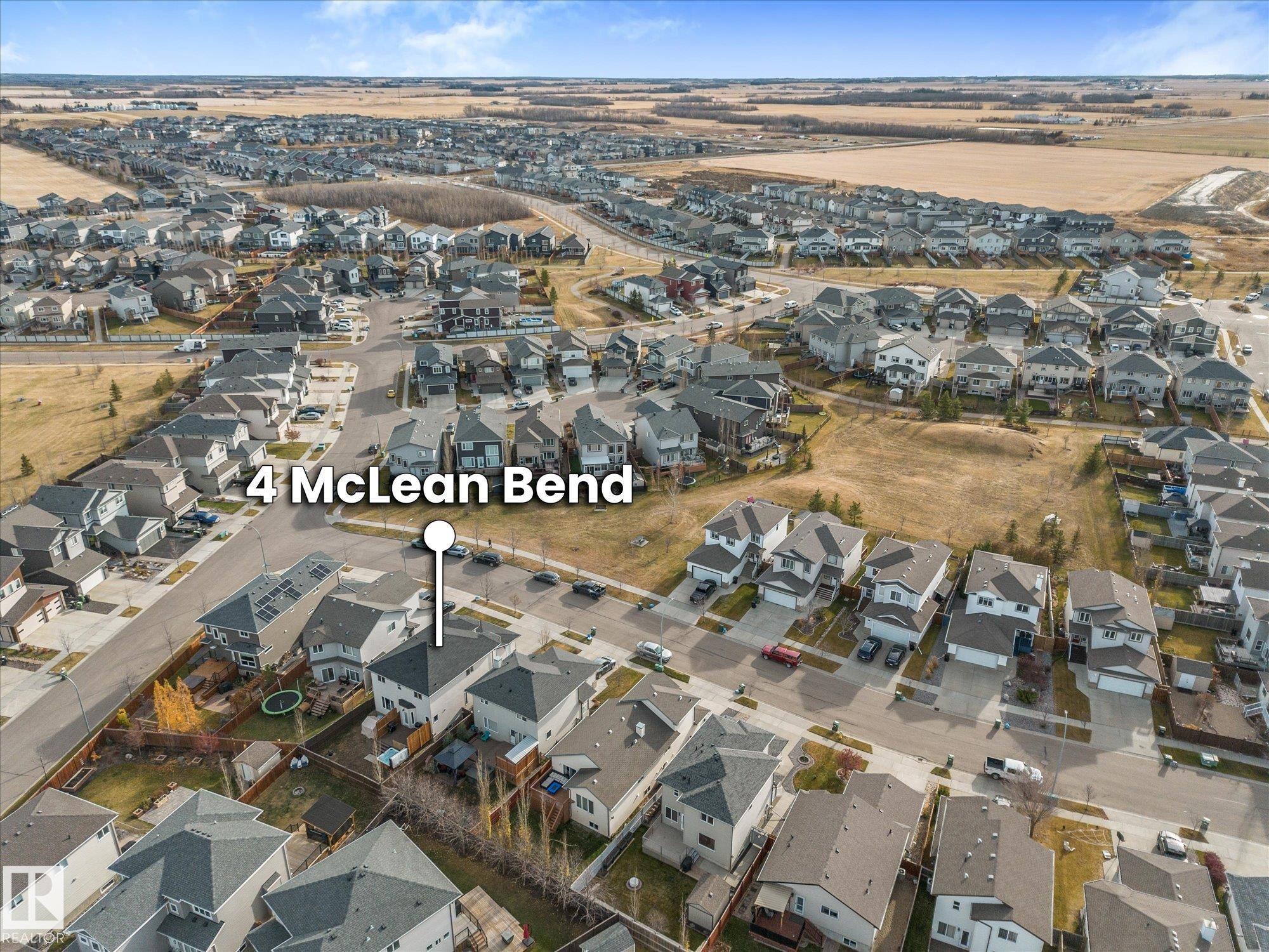 4 Mclean Bend, Meadowview Park, Leduc