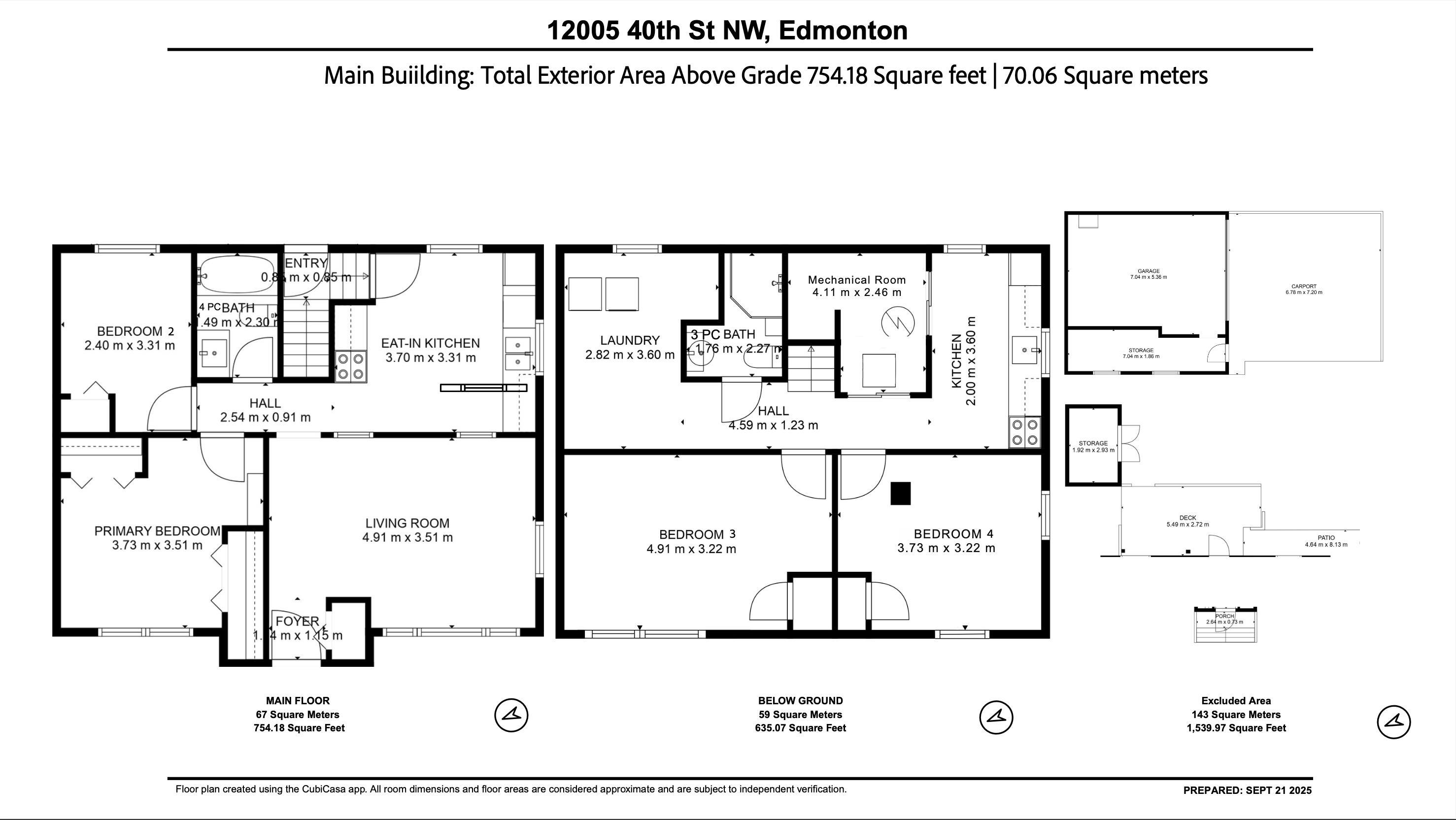 Photo 20 at 12005 40 Street NW, Beacon Heights, Edmonton