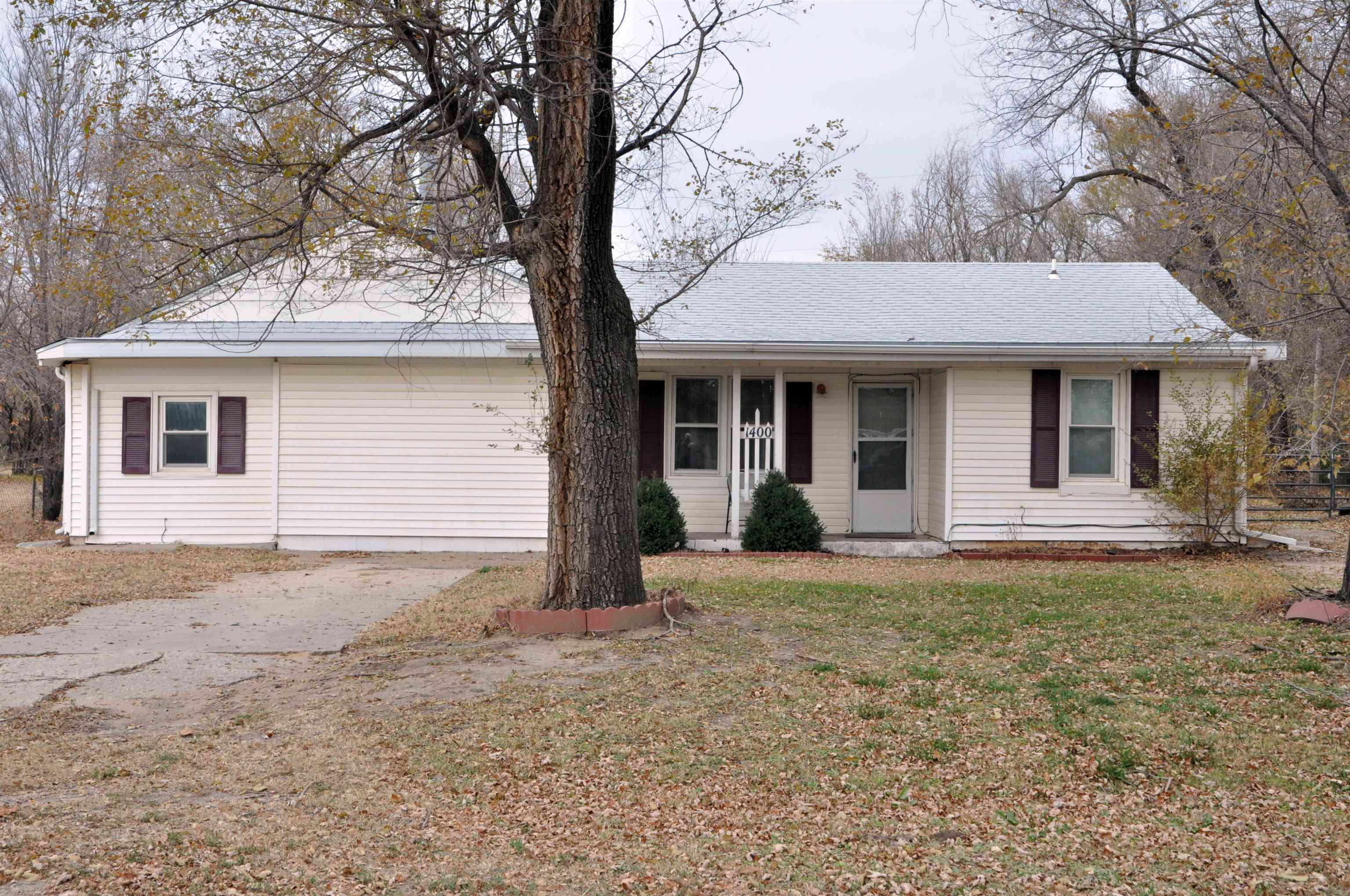 Welcome home to this well-maintained 3bed/1bath/2car home that sits on almost a half acre in south W