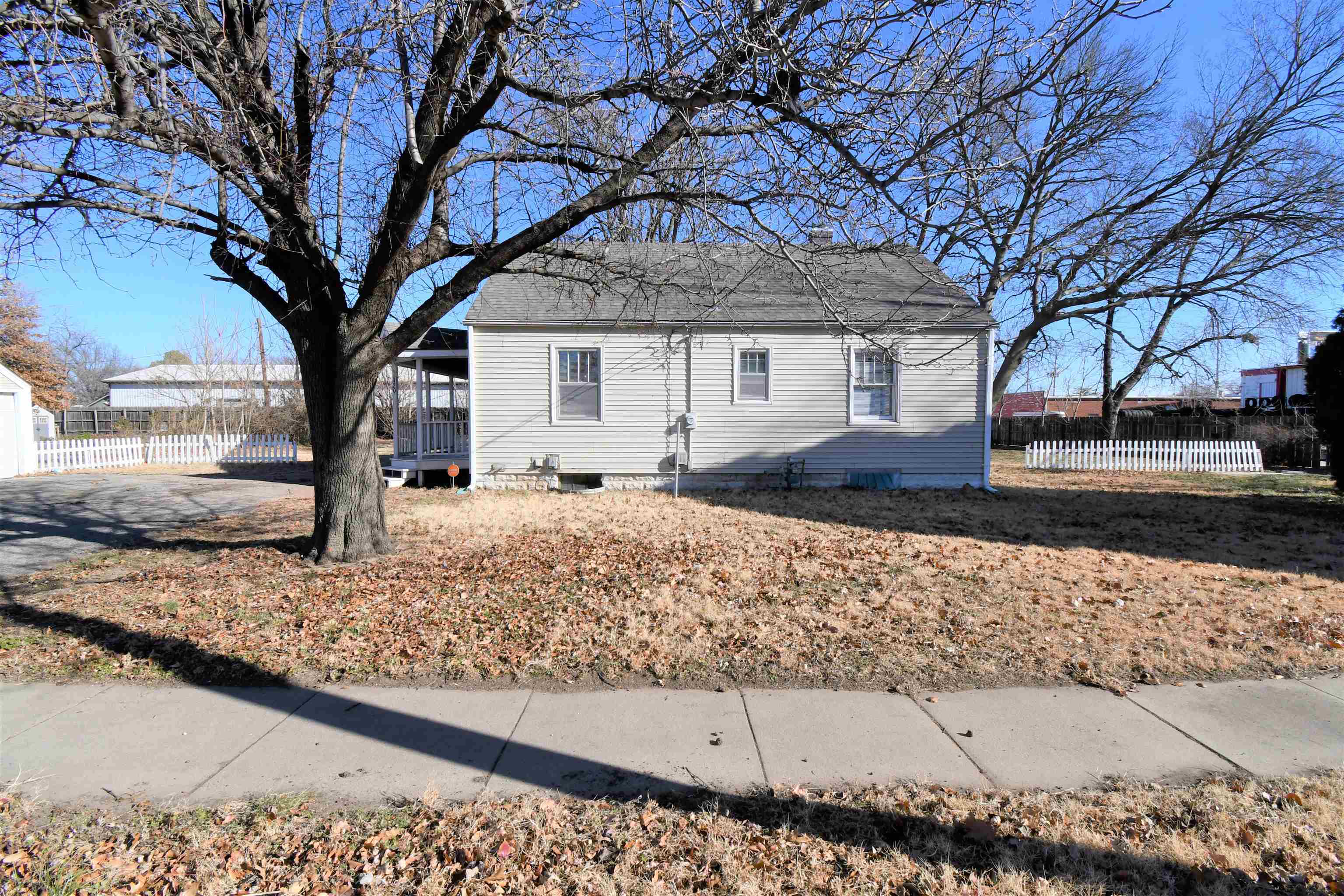 3 bedroom, 2 full baths on just shy of a 1/2 acre.  Covered porch, main floor laundry, 2 car garage 
