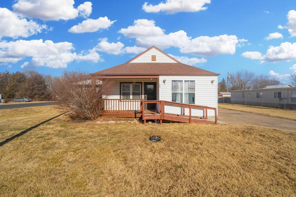Small town living at its finest! Located on a corner lot, this two bedroom, one bath home is small b