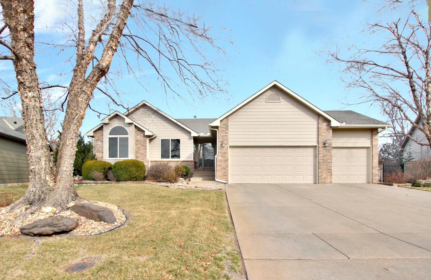 You have been waiting for this one! 5 beds, 3 baths, 3 car garage, Maize South Schools, cul de sac l