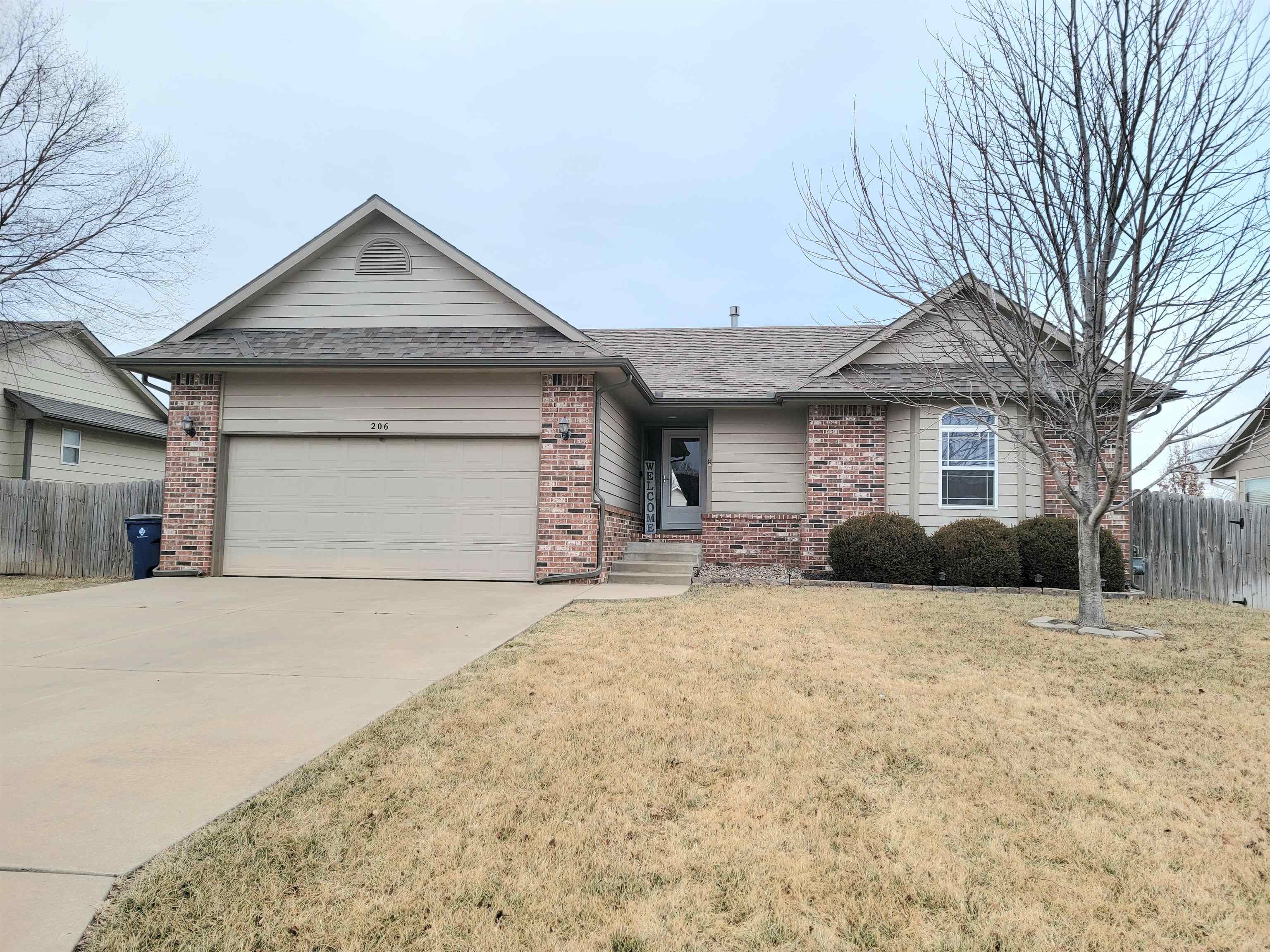 Beautiful family home located within Stone Creek Subdivision in Derby. This home features 4 bedrooms