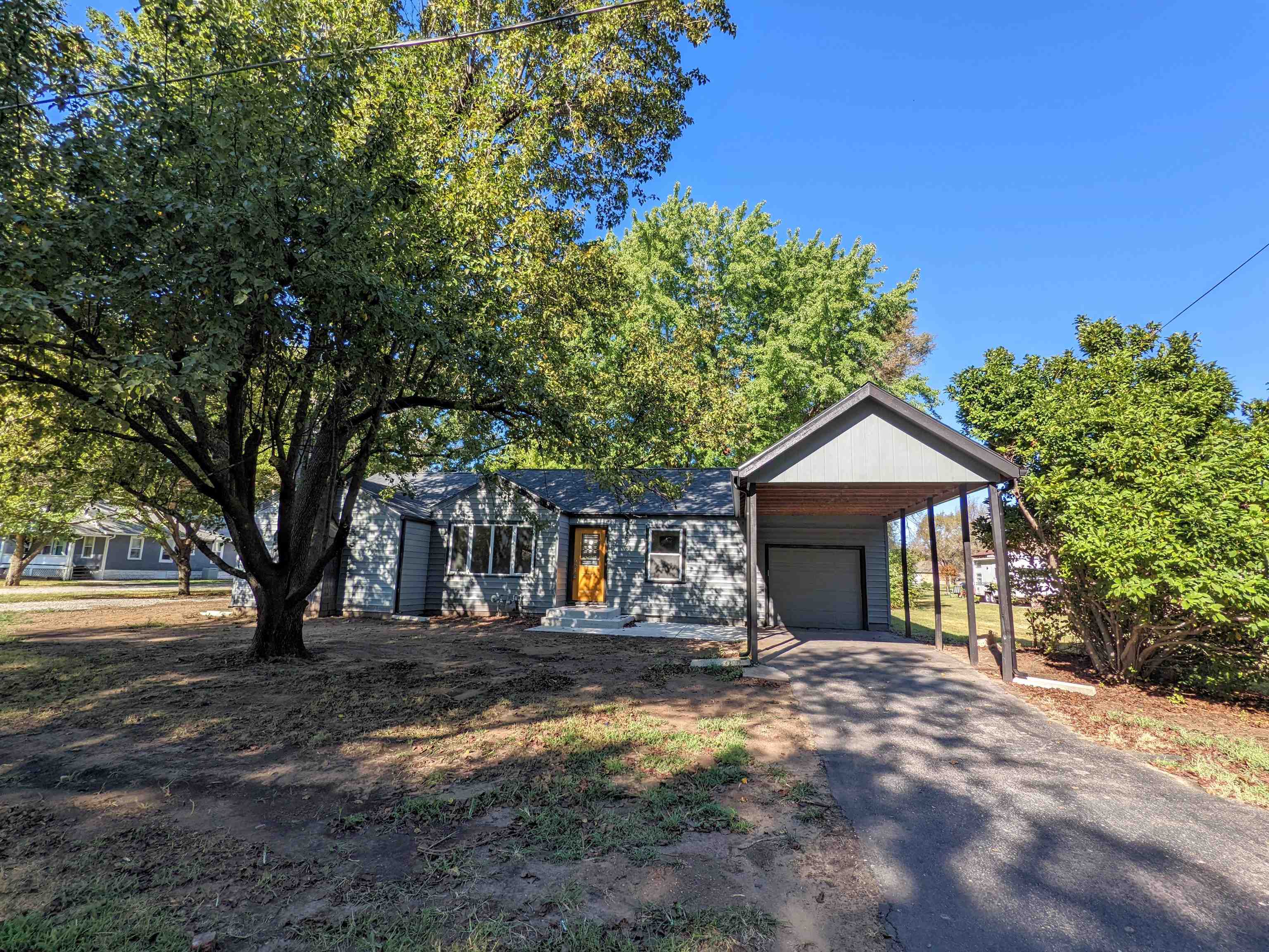 Nestled in a quiet area of Wichita on approximately 1/2 acre, this 3BR, 2 BA ranch home features lar