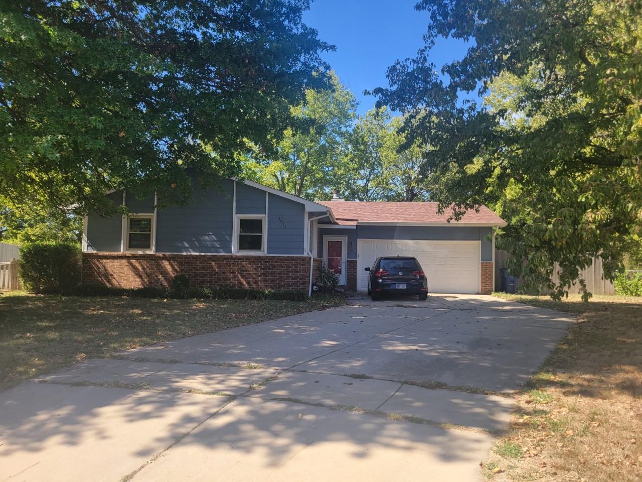This home is located in a peaceful cul-de-sac with very little traffic. Home has many updated improvements. Upper level paint and trim. The 2nd bedroom New carpeting. Central Heat & Air and duct work new 2022. Hot water heater New in 2022. Guttering New 2020. Roof 2016.Main level has master bedroom with master bath and second bedroom and 2nd bath. Lower level features an inviting Family room with cozy fireplace!! Also 3rd bedroom on lower level. Large bathroom where washer/dryer hookups are conveniently located! Outside of home is BEAUTIFUL Lake with walking path. Fully fenced yard and Large Deck perfect for spending time with family, friends and your FURRY FRIENDS!!!