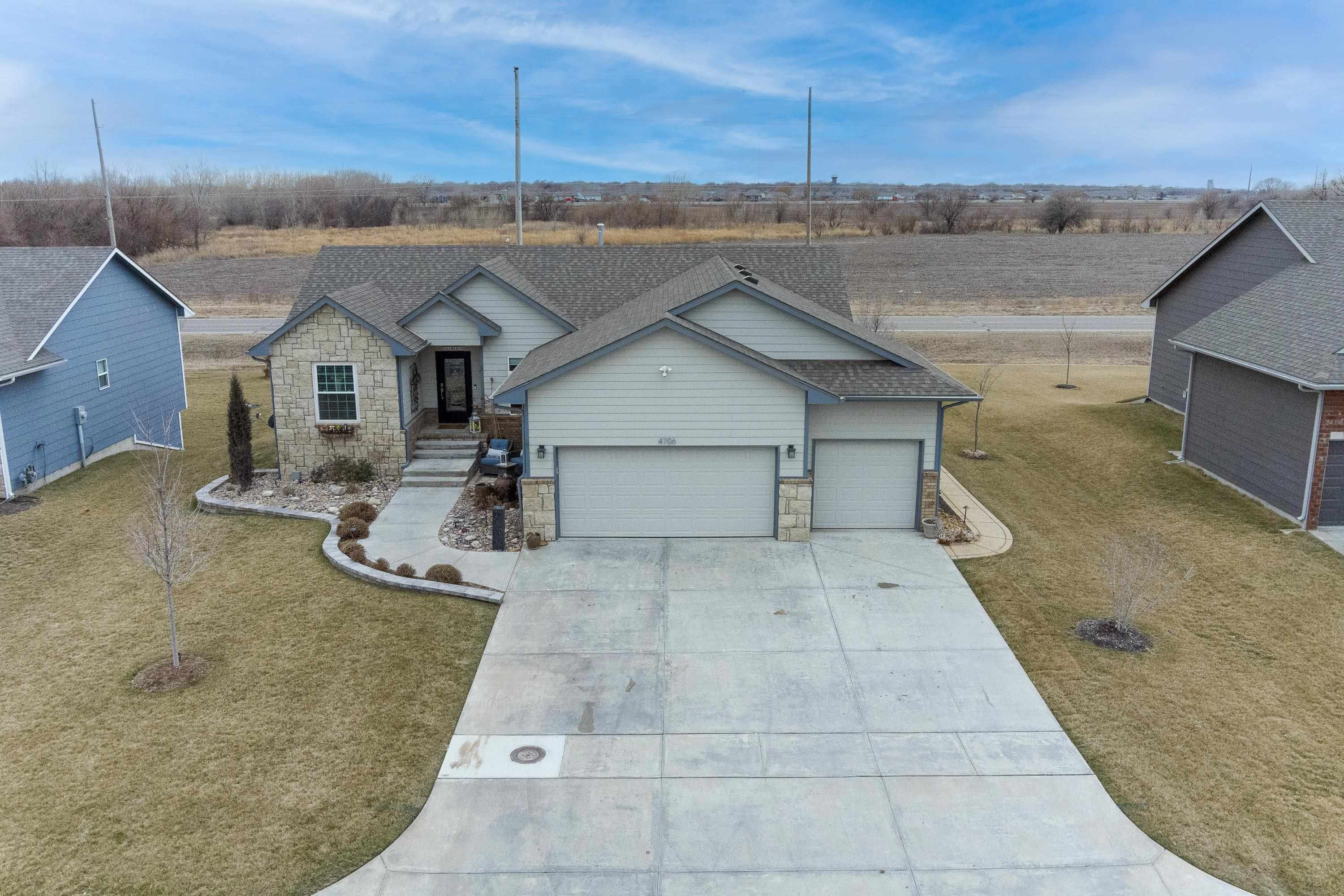 Desirable Emerald Springs Area & Maize schools. This beautiful 4 year old home has everything you ne