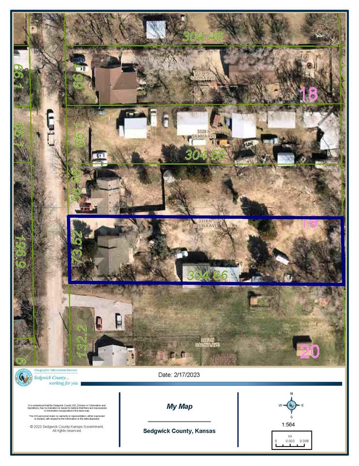 For Sale: 3318 N Salina Ave, Wichita KS