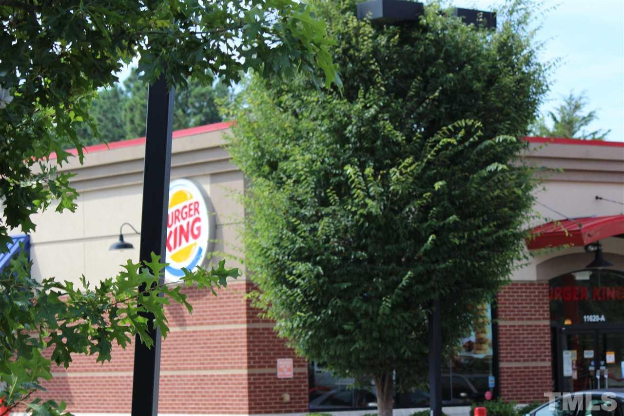 Burger King and post office