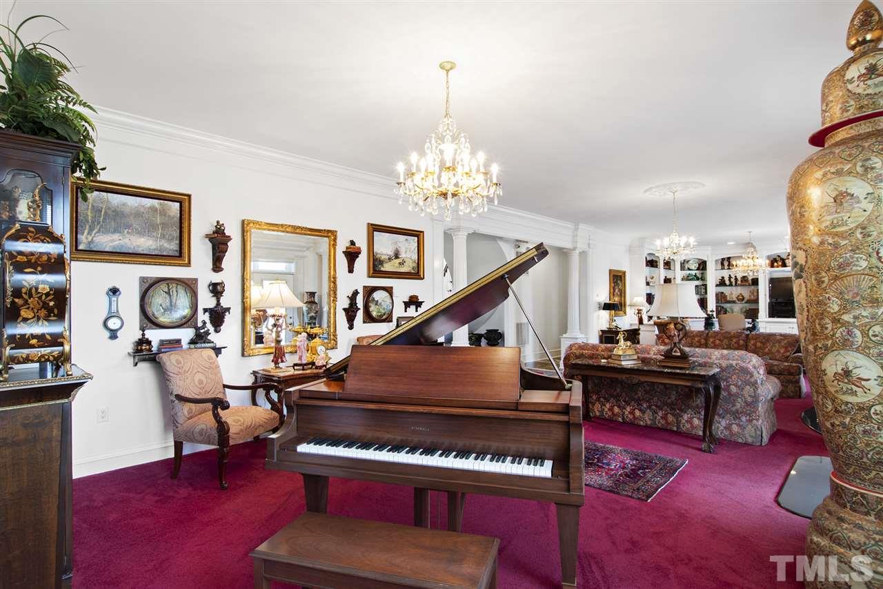 Room for your grand piano, and two sitting areas.