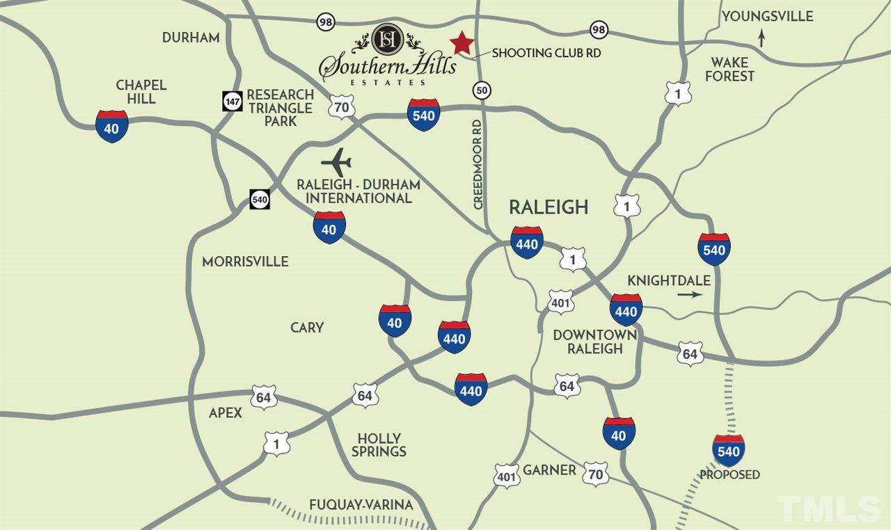 Gated Community in North Raleigh - Only 34 One Acre Homesites