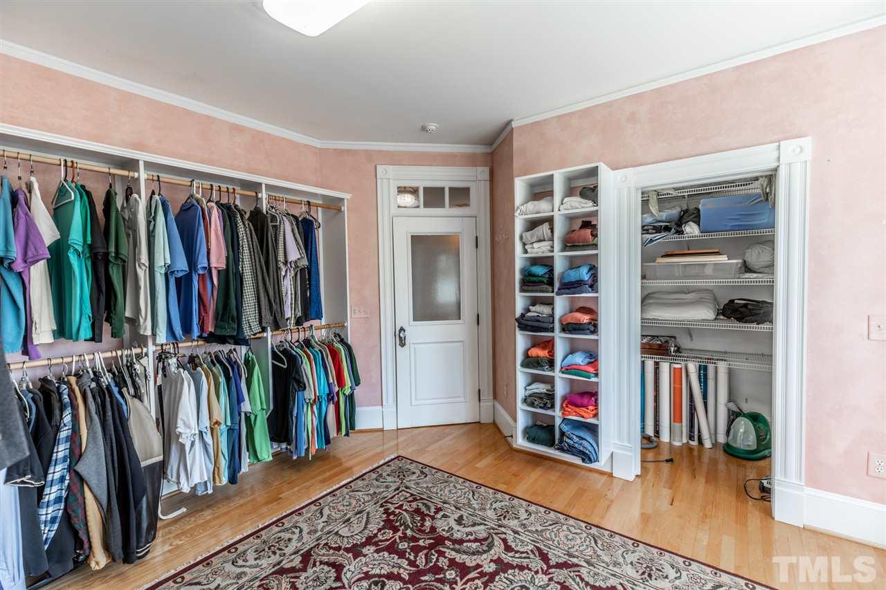 Owner currently using this bedroom as the 3rd master closet.  Can easily be returned to the 5th bedroom.