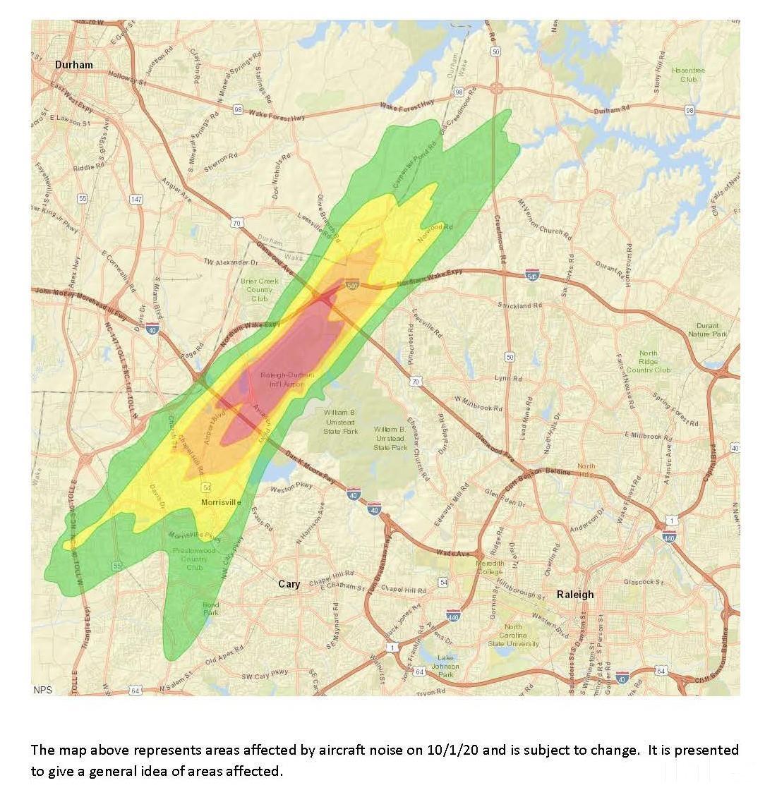 Aircraft Noise Map