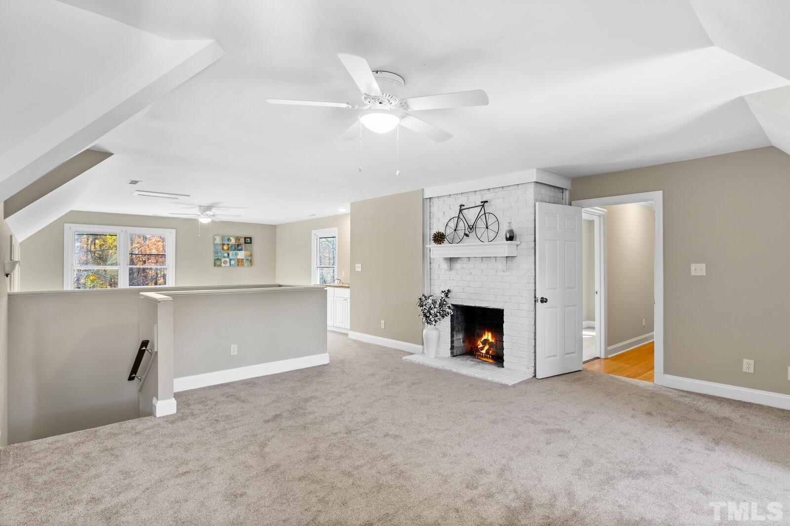 Great area with Fireplace