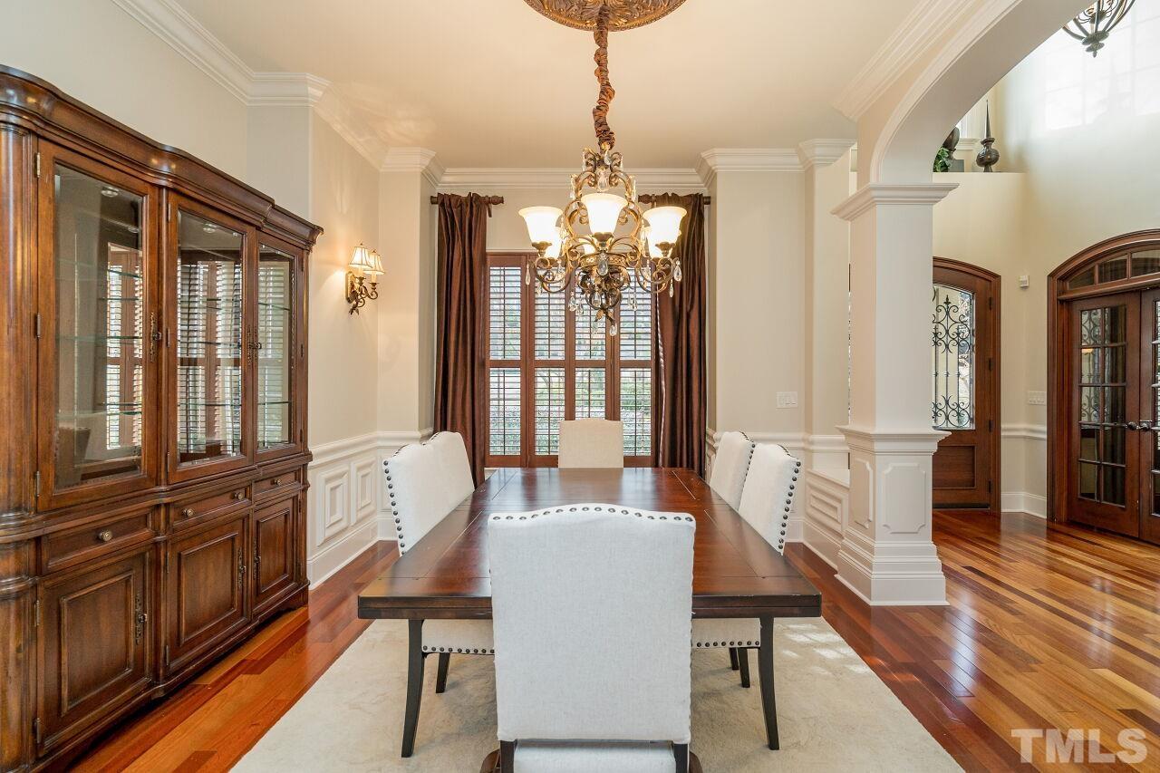 Imagine hosting holiday gatherings or family celebrations in this elegant space.