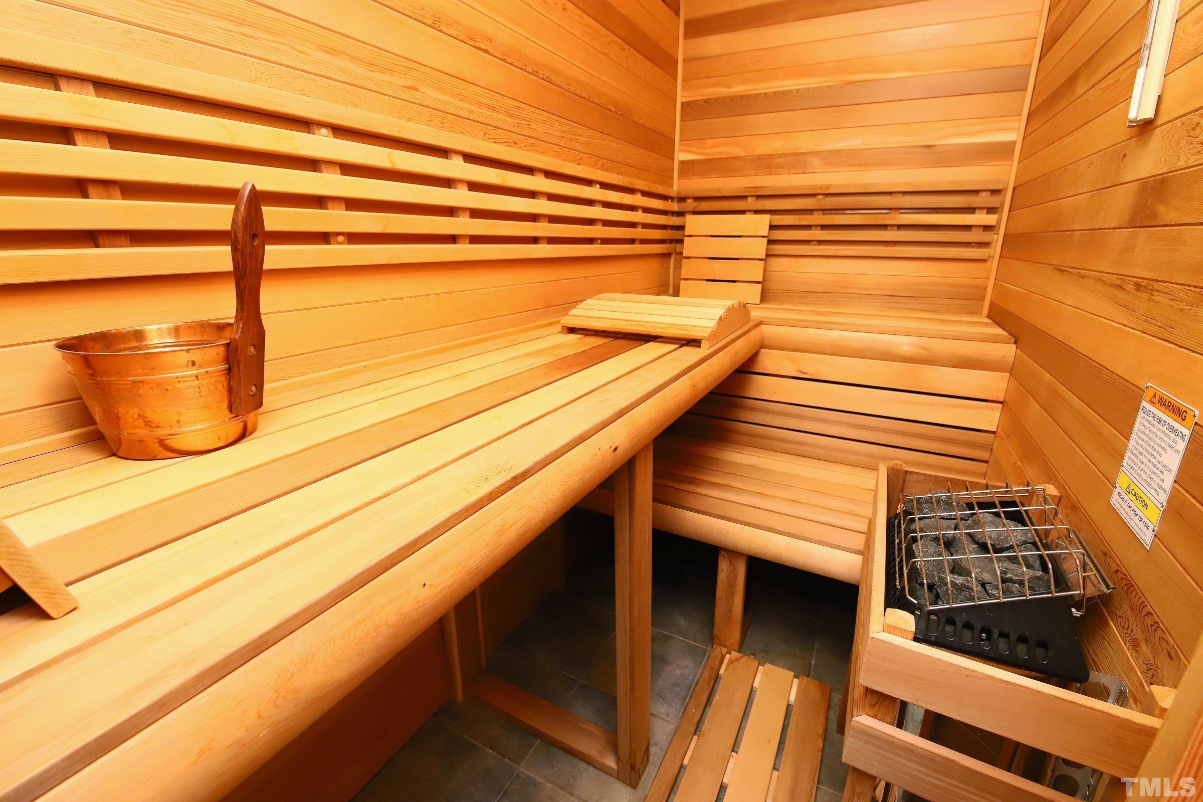 Pool House Sauna