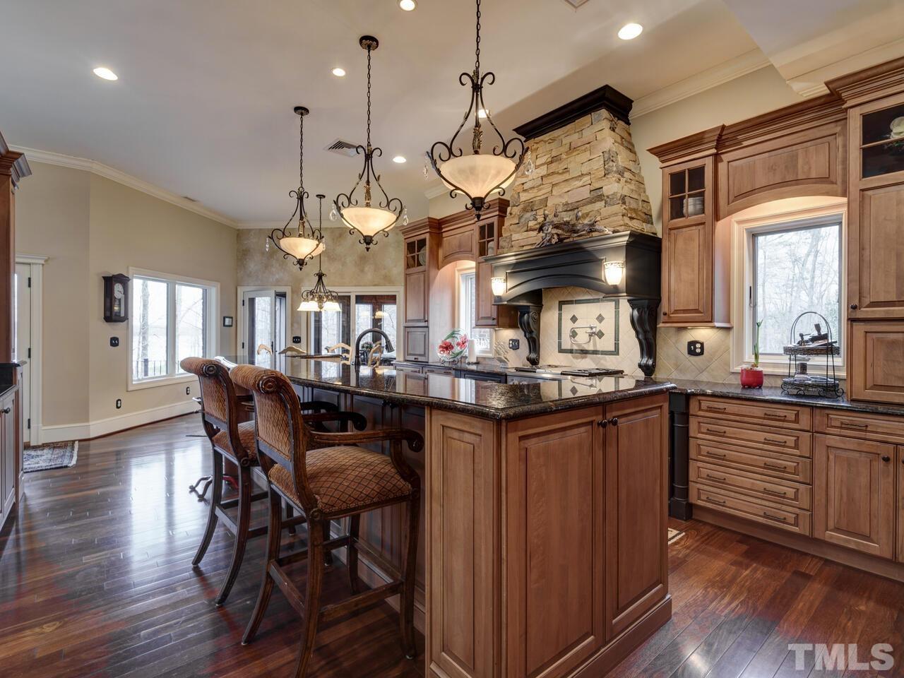 Gourmet enthusiasts will appreciate this Kitchen! There are 2 appliane garages.