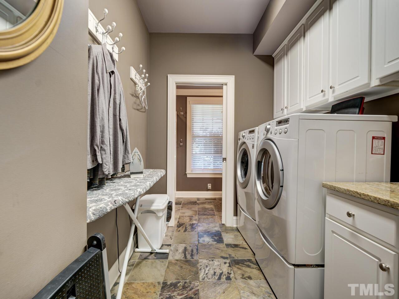 On the Main Floor is a delightful laundry room.