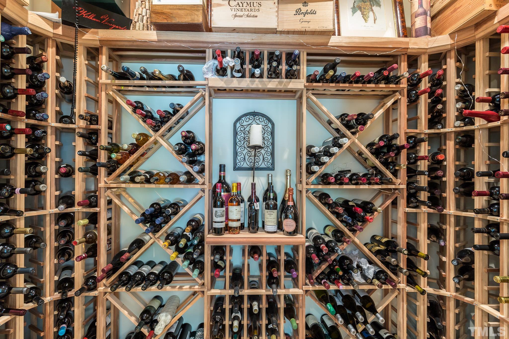 conditioned wine cellar