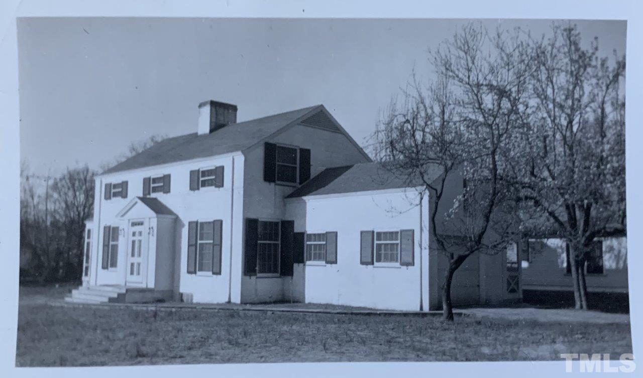 View of the home from the 1940's.