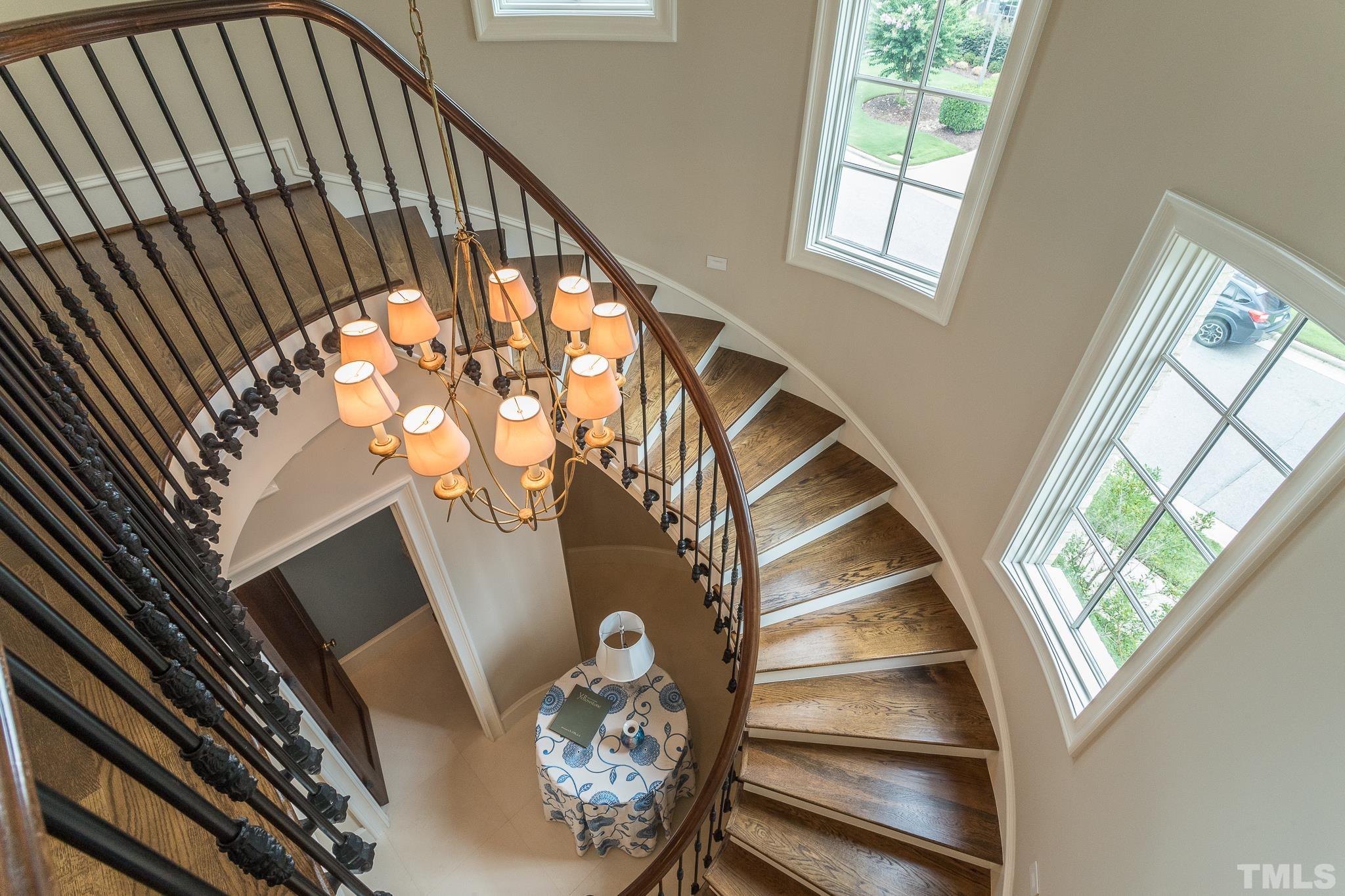 Breathtaking Curved Staircase